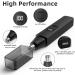 Smity Rechargeable Nose Hair Trimmer with Dual Edge Blades and LED Light - Painless Cordless Ear and Eyebrow Trimming Tool for Men and Women - Buy Online on GoSupps.com