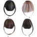 BOKIOESDE Salon-worthy Bangs With These Clip In Hair Extensions Giving Freedom To Rock Bang At Crown Of Head. Bang Effortlessly brownish black - Buy Online on GoSupps.com