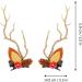 minkissy 2 Pairs Christmas Glow Barrette Christmas Hairpin Glowing Hairpin Girl Hair Accessories Girls Hair Ties Hair Ornaments for Women Xmas Hair Clips Antlers Deer Horns Hair Holder Ear - Buy Online on GoSupps.com