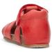 Falcotto Alby Red Leather Sandals - Size 7 UK | Closed Toe Fisherman Style - Buy Online on GoSupps.com