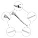 Voarge 24-Pack Silver Hair Clips - Metal Duck Bill & Alligator Curl Clips for Hairdressers | Durable Hair Clamps & Cut Clips - Buy Online on GoSupps.com