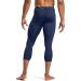 ATHLIO Men's Compression Pants 2pack Navy/White | High-Performance Leggings for Running & Gym Training with Side Pocket - Buy Online on GoSupps.com