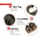 Just Another One French Spiral Curls Curly Braiding Hair Loose Wave Crochet Hair Braids Pre Stretched Braiding Extension Artificial Hair 22 inch Ombre Dark Brown and Light Brown - Buy Online on GoSupps.com