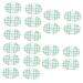 Beaupretty 20pcs Anti-wear Back Stickers Rear Heel Cushion Sandal Cushion Sticker Foot Care Protector Heel Liner Protector Shoe Sole Protector Clear Shoe Pads Polyethylene Heel Pad High Heel