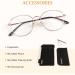 Shop LINVO Vintage Cat Eye Glasses for Women Classic Metal Frame Rose Gold No Prescription Needed Stylish Eyewear for Every Occasion - Buy Online on GoSupps.com