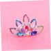 DOITOOL 1pc Prom Hair Clips Diamond Headpiece Hair Accessories for Women Prom Bridal Hair Comb Wedding Colored Hair Clips Barrettes for Women Princess Headwear Tiara Girl Women's Hair Ring - Buy Online on GoSupps.com