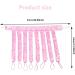 Heatless Curling Rod Octopus Heatless Curling Rod Headband Soft No Heat Hair Curlers No Heat Wave Hair Curlers Styling Tools for Overnight DIY Hair Styling Tools (Pink) - Buy Online on GoSupps.com