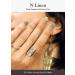 ohora Semi Cured Gel Nail Strips (N Linen) - Salon-Quality, Long Lasting, Easy to Apply - UV Lamp Compatible with Prep Pads, File & Stick - Buy Online on GoSupps.com