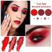 Afflano Black Red Eyeshadow Palette - Highly Pigmented Goth Clown Halloween Makeup & Joker Vampire Christmas Looks - Buy Online on GoSupps.com
