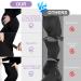 Aomig Women's Maternity Leggings Over Bump | Stretchy & Adjustable Pregnancy Pants | High Waisted Belly Support | Full-Length Cropped Pants for Pregnant Women - L 2pcs - Buy Online on GoSupps.com