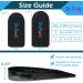 Dr. Foot Heel Lift Inserts - Orthopedic Cushion for Leg Length Discrepancies & Pain Relief (Black Large) - Ideal for Plantar Fasciitis Achilles Tendonitis & Heel Spurs - Buy Online on GoSupps.com