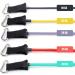 11 Pack Resistance Bands Set Portable Exercise Bands with Door Anchor Handles Legs Ankle Straps for Resistance Workouts Physical Therapy Gym Training Yoga Black 11-2 - Buy Online on GoSupps.com