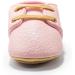 Baby Girls Boys Anti-Slip Oxford Loafer Flats | First Walking Shoes Sneakers | PU Leather 6-12 Months (Pink) - Buy Online on GoSupps.com