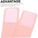 Healeved 6 Pcs Adult Snoring Solution Chin Strap Set - Anti-Snore Belts for Women and Men - Breathable Pink - 60x9x0.3cm - Buy Online on GoSupps.com