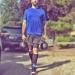 aZengear Calf Compression Sleeves for Men & Women - Shin Splint Support Brace - Compression Calf Guards for Torn Muscles - Leg Sleeves for Cramps (S-M Black w/Blue) - Buy Online on GoSupps.com