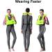 Rrtizan Snorkel Vest - Portable Inflatable Swim Jacket for Adults - Green - Buy Online on GoSupps.com