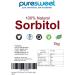 Puresweet 100% Natural Sorbitol Powder 1kg Sugar Alternative Non GMO Tooth Friendly Vegan (Recyclable Pouch). - Buy Online on GoSupps.com