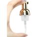Mini Pump Bottle Set - 30ml 12 Refillable Plastic Bottles for Travel - Golden Pump for Hand Soap & Foaming Clean Cosmetics - Buy Online on GoSupps.com