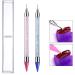 2-Piece Nail Rhinestone Wax Pencil Set - Dual-End Picker Tool for Nail Art & DIY Decoration - Buy Online on GoSupps.com