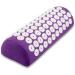 Dunlap Massage Cushion - Acupress Tower for Head Back & Foot Relief | Yoga Spike Anti-Stress Acupuncture Pad (Plum) - Buy Online on GoSupps.com
