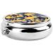 ZhongGuo Schnauzer Printed Pill Organizer - Mini Travel Medicine Box for Purse | Iron Plating One Size - Buy Online on GoSupps.com