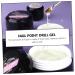 FRCOLOR Nail Art Glue 3 Pcs Disposable Glue Nail Art Tools Manicure Tools Accessories for Nail Rhinestones Valid Nail Art Drill Glue Manicure Drill Gel Accessory Nail Glue Nail Gel 5x4cmx3pcs As Shownx3pcs - Buy Online on GoSupps.com
