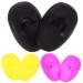 Beatifufu 3 Pairs Silicone Ear Covers Ear Protectors Ear Covers When Coloring Hair Ear Caps for Hair Dye Ear Water Protection Hair Coloring Ear Covers Reusable Ear Covers Ear Shower Caps