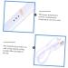 Housoutil Eyelash Curler USB Rechargeable Lash Curler Eyelash Styling Tool Lash Tool Mini Eye Lash Make- up Tool Natural Mascara Mini Curler White Abs Cosmetic Curling Iron - Buy Online on GoSupps.com