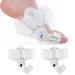2-Piece Breathable Hallux Valgus Correction | Orthopedic Big Toe Spreader for Pain & Overlapping Toes - Buy Online on GoSupps.com