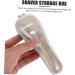 Vintorky 3-Piece Razor Storage Box | Portable Shaver Carrier Bag & Protector Case for Travel - Buy Online on GoSupps.com