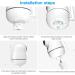 Holaca Baby Monitor Holder for HelloBaby HB40 HB65 BL9052-2 & More | Universal 1/4 Screw Compatibility - Buy Online on GoSupps.com