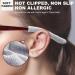 Anti-Slip Glasses Ear Pads & Hooks - 4 Pairs of Soft Ear Pillow Pads for Reading Glasses - Universal Fit Glasses Accessories - Buy Online on GoSupps.com