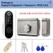 Fingerprint Lock Electronic Smart Door Locks Waterproof WiFi Card APP Unlock Access Control System Password Card Outdoor (Color : Package C 3) (Package a 1) - Buy Online on GoSupps.com