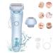 Omicove Goddessglide Shaver Modira Shaver for Women Livira Body Shaver Silkbabe Shaver Livora Electric Shaver for Women Ipx7 Waterproof Wet & Dry Use for Armpit Legs Arms (Blue)
