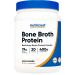 Nutricost Beef Bone Broth Protein Powder Unflavored (20 Servings) - Gluten-Free GMO-Free