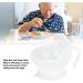 Elderly Suction Bowl with Non Slip Base Buffet Adaptive Scoop Silicone Anti Spill Spoon Cup for Dine Dinnerware Sets - Buy Online on GoSupps.com