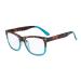 Eyekepper Readers Square Large Lenses Spring-Hinges Reading Glasses Women Tortoise/Blue +1.50 Tortoise/Blue 1.5 x