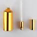 Zeoabsy 6-Piece UV-Coated Gold Glass Spray Bottles Set - 100ml Refillable Atomizer with Funnel - Perfect for Travel & Storage - Buy Online on GoSupps.com