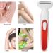 Buy Women's Waterproof Electric Razor - Premium Hair Removal for Bikini Armpits & Face - Wet & Dry Use (Red) - Buy Online on GoSupps.com