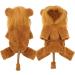 XIAOYU Pet Clothes | Warm Puppy Dog Cat Hoodie | Halloween Cosplay Lion Costume for Parties - Buy Online on GoSupps.com