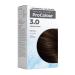 Jerome Russell ProColour Darkest Brown 3.0 Permanent Hair Colour Ammonia Free Hair Dye for Full Grey Coverage Shine & Colour Retention with Brazil Nut Oil