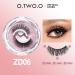 Self Adhesive Eyelashes - No Glue Reusable & Natural Look | Easy Apply & Remove | 34 Styles Available (ZD-06 - Buy Online on GoSupps.com