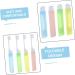 Shop Lurrose Children's Tools: 12-Pack Trip Toothbrushes - Soft Foldable Travel Brushes for Kids & Adults with Nylon Bristles - Buy Online on GoSupps.com