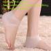 Silicone Heel Cups & Protectors for Dry Cracked Heels - Pain Relief for Plantar Fasciitis | Universal Size for Men & Women - 4 Pairs - Buy Online on GoSupps.com