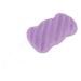 Eco-Friendly Facial Sponge | Plant Fiber Cleansing Puff for Beauty | Long Wavy Lavender Design - Buy Online on GoSupps.com