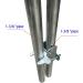 Qlvily Kennel Gate Latch for Outdoor Dog Kennels - 1-3/8 x 1-3/8 - 2 Pack - Buy Online on GoSupps.com