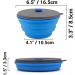 Mr. Peanut's Collapsible Silicone Camping Bowl with Lid & Fork - Portable Outdoor Dining Essentials - Buy Online on GoSupps.com