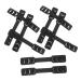 MOLUCKFU 10pcs Mask Making Ear Rope Buckle Mask Strap Buckle Mask Rope Buckle Mask Accessories