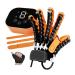 Hand Rehabilitation Robot Gloves Intensity Adjustable Hempiplegia Arthriti Patient Therapy Left & Right Hand Finger Rehabilitation Trainer Relieve Hand Stiffness left hand Large