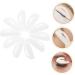 SOESFOUFU 10 Pairs Eyelash Pad Eyelashes Mats Lash Perm Lash Lifting Shield Pads Lash Tools Lash Lift Pad Eyelashes Pads Washers Eyelash Pads Silica Gel Ironing Mat White Curly - Buy Online on GoSupps.com